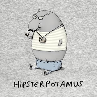 Hipsterpotamus T-Shirt